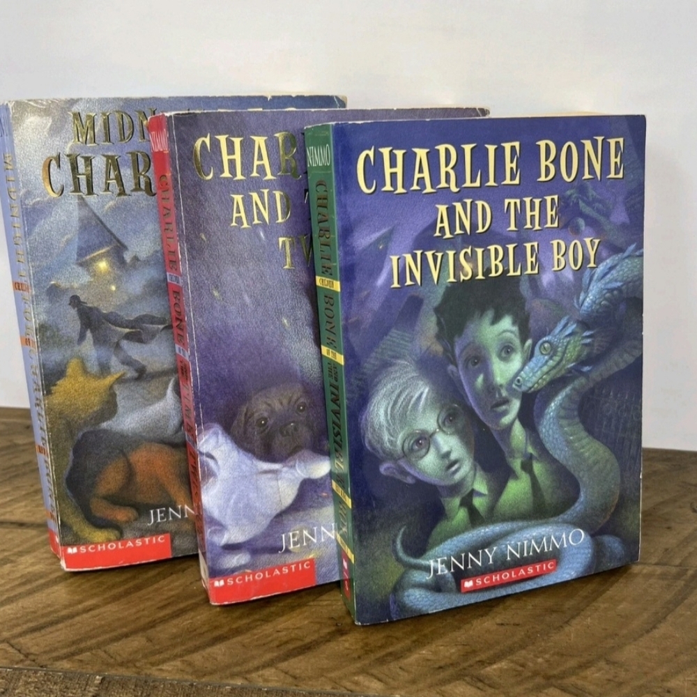 Charlie Bone Red King Series Jenny Nimmo Books 1 2 3 Lot of 3 Paperback 9-14